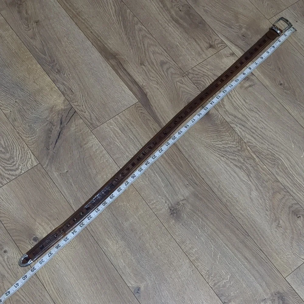 Cālé Genuine Lizard Skin Belt Size 32 (39